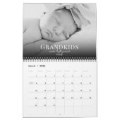 2026 Grandkids Make Life Grand Custom Photo  Kalender (Mär 2026)