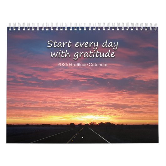 2026 Gratitude Calendar Kalender (Titelbild)