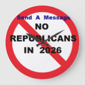 2026 GROßE WANDUHR (Vorderseite)