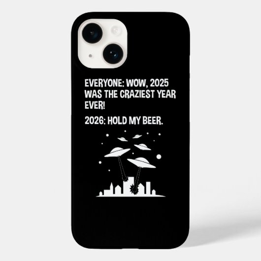 2026 Halt mein Bier Case-Mate iPhone Hülle (Rückseite)
