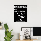 2026 Halt mein Bier Poster (Heimbüro)