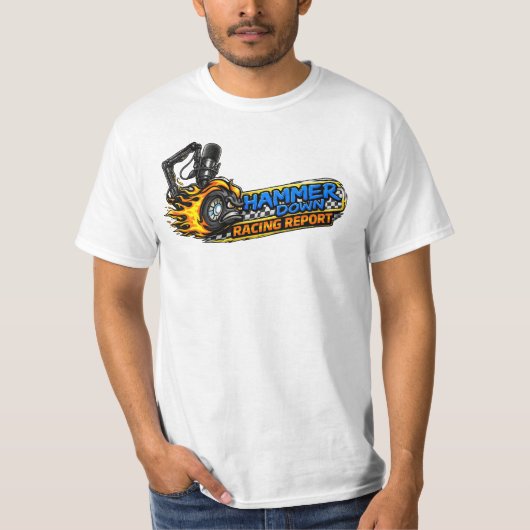 2026 Hammer Down Racing Report T-Shirt (Vorderseite)