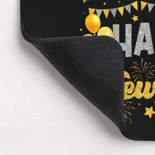 2026 Happy New Year Eve Celebration Firework Men W Mousepad (Ecke)