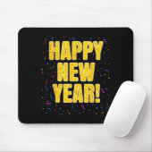 2026 Happy New Year Family Matching New Year Party Mousepad (Mit Mouse)