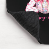 2026 Happy New Year Nk Coquette Preppy Disco Girly Mousepad (Ecke)