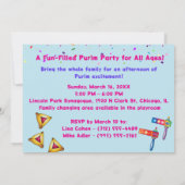 2026 Happy Purim Festival Einladung (Rückseite)