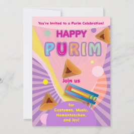 2026 Happy Purim Festival for All Ages Einladung