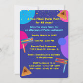 2026 Happy Purim Festival for All Ages Einladung (Rückseite)