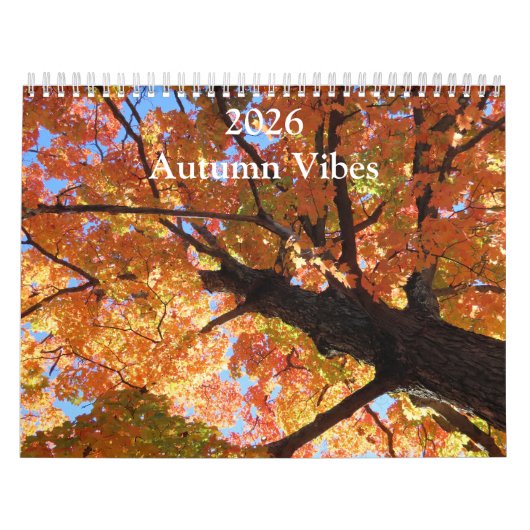 2026 Herbstliche Stimmung das ganze Jahr über Kalender (Titelbild)