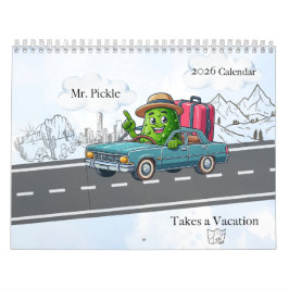 2026 Herr Pickle macht Urlaub  Kalender