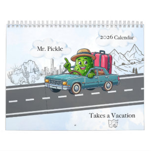 2026 Herr Pickle macht Urlaub Kalender