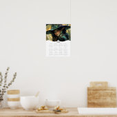 2026 Hexenvolljähriger Mauerkalender Poster (Küche)