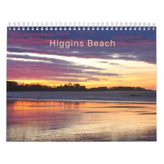 2026 Higgins Beach Maine Fotografy Calendar Kalender