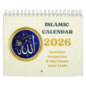 2026 Hijri Calendar  Islamic Art & Key Dates  Kalender (Titelbild)