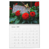 2026 Hinterdeck-Blumenkalender Kalender (Jan 2027)