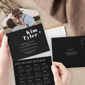 2026 Hochzeitkalender Foto einzigartiges rett Datu All In One Einladung