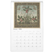 2026 Hoefnagel-Inspiriert botanisch Kalender (Jan 2026)
