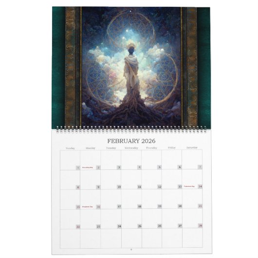 2026 Interner Visions Surreal Art Kalender (Feb 2026)