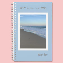 2026 is the new 2016 Beach Hardcover Journal Notizblock
