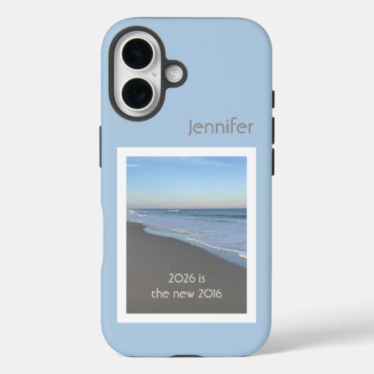 2026 is the New 2016 Beach Phone Case (Rückseite)