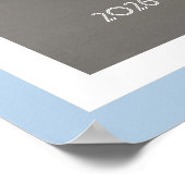 2026 is the new 2016 Beach Themed Poster (Ecke)