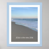 2026 is the new 2016 Beach Themed Poster (Vorne)