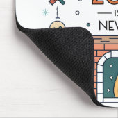 2026 Is The New 2016 Cozy Culture Vector Mousepad (Ecke)