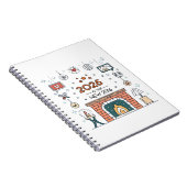 2026 Is The New 2016 Cozy Culture Vector Notizblock (Rechte Seite)