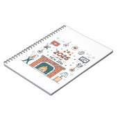 2026 Is The New 2016 Cozy Culture Vector Notizblock (Linke Seite)