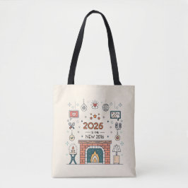 2026 Is The New 2016 Cozy Culture Vector Tasche