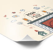 2026 Is The New 2016 Digital Culture Vector Fotodruck (Ecke)