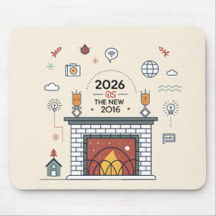 2026 Ist Die Neue 2016 Digitale Kultur Vektor Mousepad