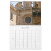 2026 Italien Kalender - Puglia & Basilicata - Mitt (Mär 2027)