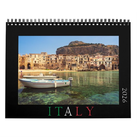 2026 Italy landscape photography Kalender (Titelbild)