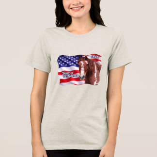 2026 Jahr des Pferdes Tri-Blend Shirt