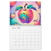 2026 Jahr mit Früchten Kalender (Jan 2026)