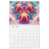 2026 Jahr mit Früchten Kalender (Mär 2027)