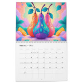 2026 Jahr mit Früchten Kalender (Feb 2027)