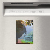 2026 Jahr Text Meditierend Magnet (In Situ (Geschirrspüler))