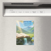 2026 Jahr Text Paradies Magnet (In Situ (Geschirrspüler))