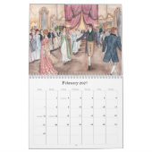 2026 Jane Austen Watercolor Calendar Kalender (Feb 2027)