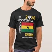 2026 JEDES JAHR GHANA Fußball Custom T-Shirt (Vorderseite)