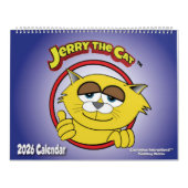 2026 Jerry The Cat Calendar Kalender (Titelbild)
