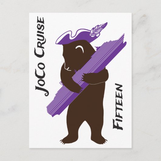 2026 JoCo Cruise On-board Postkarte (Vorderseite)