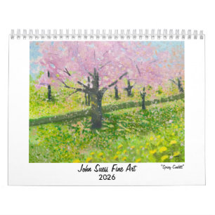 2026 John Suess Fine Art Wandkalender