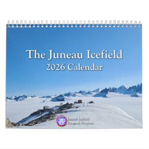 2026 Juneau-Eisfeld-Forschungsprogramm-Kalender Kalender