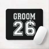 2026 Junggesellen Abschiedsparty Passende Hochzeit Mousepad (Mit Mouse)