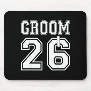 2026 Junggesellen Abschiedsparty Passende Hochzeit Mousepad
