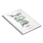 2026 JW Jahr Text Matthew 5:3 mit Eukalyptus Notizblock (Rechte Seite)