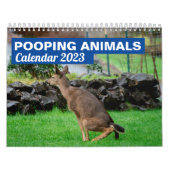 2026 Kackend lustige Tiere Personalisiert Kalender (Titelbild)